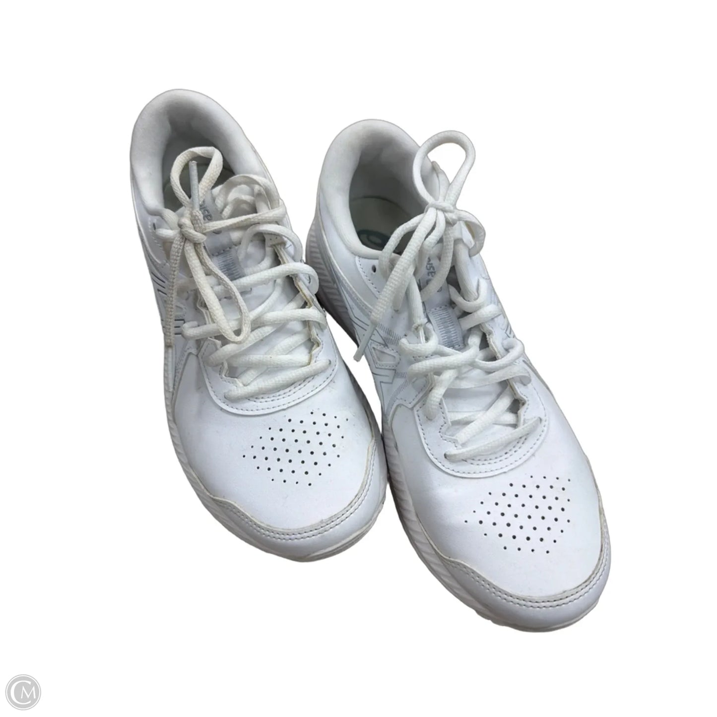 Shoes Athletic By Asics In White, Size: 8.5