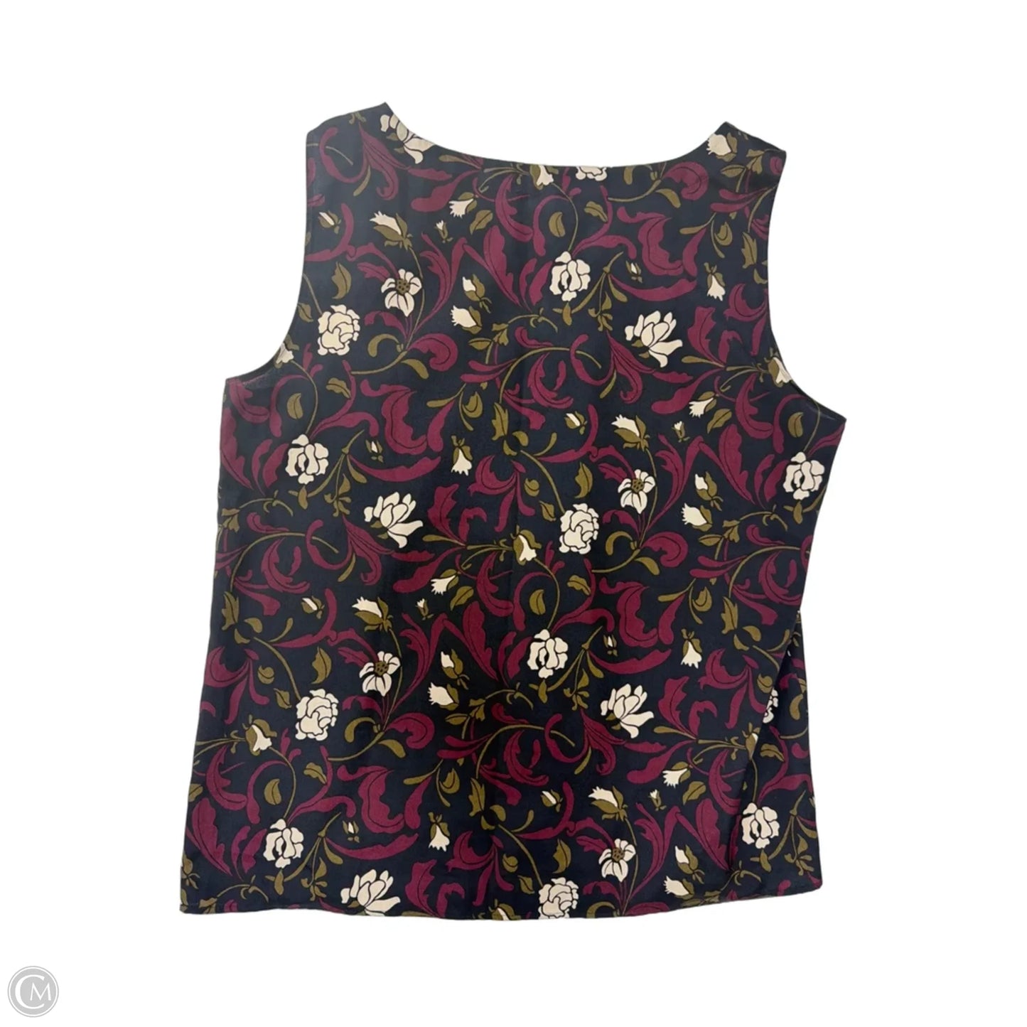 Tank Top By Loft In Floral Print, Size: L