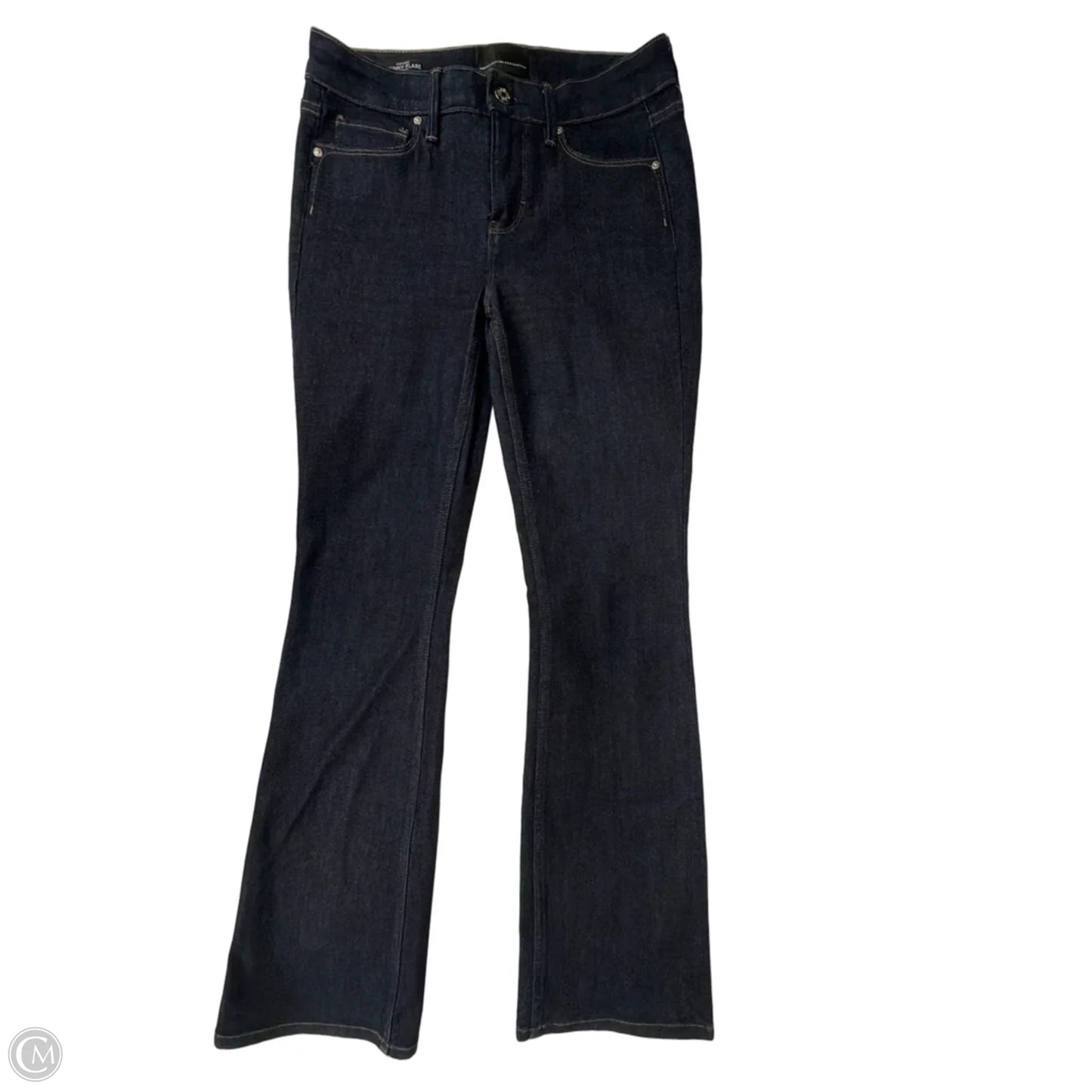 Jeans Flared By White House Black Market In Blue Denim, Size: 2p