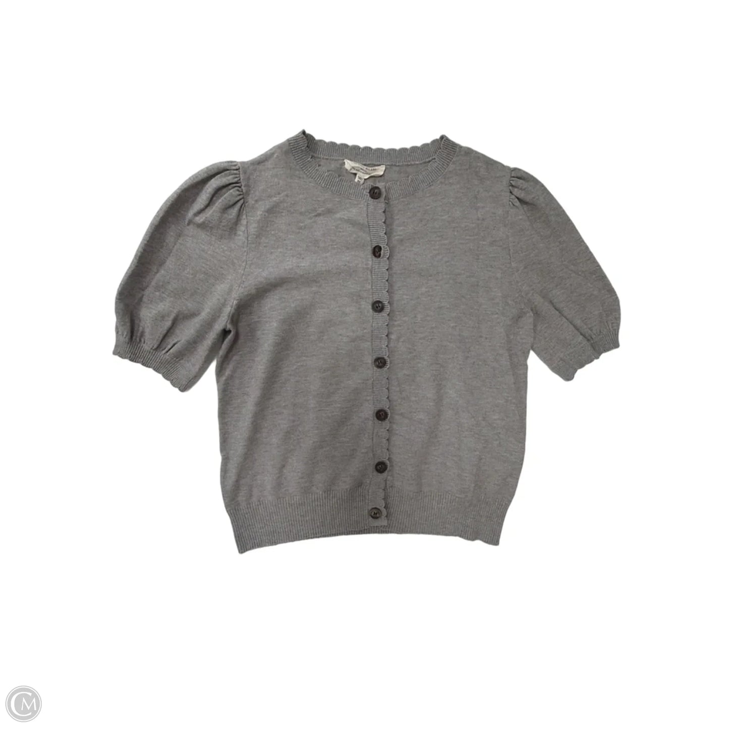 Sweater Cardigan By Clothes Mentor In Grey, Size: Xs