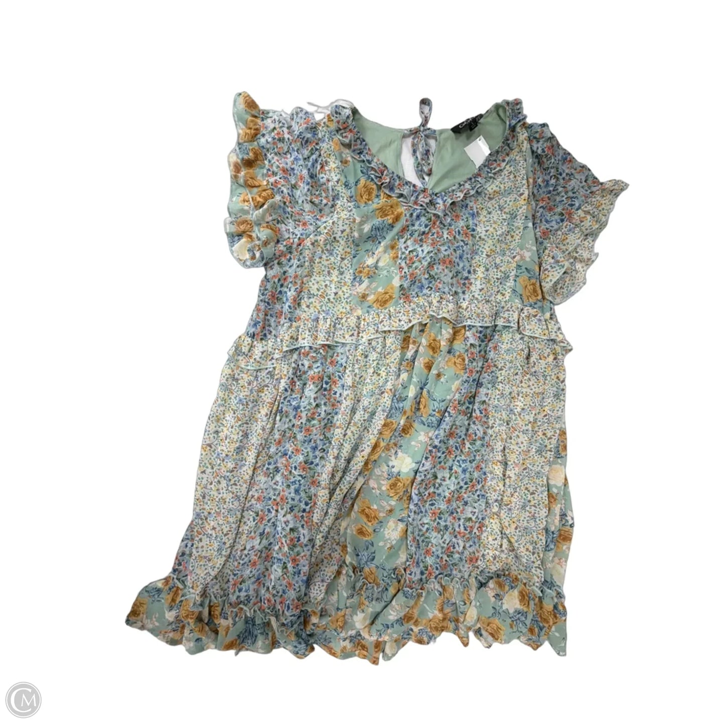 Dress Casual Midi By Gigio In Floral Print, Size: L