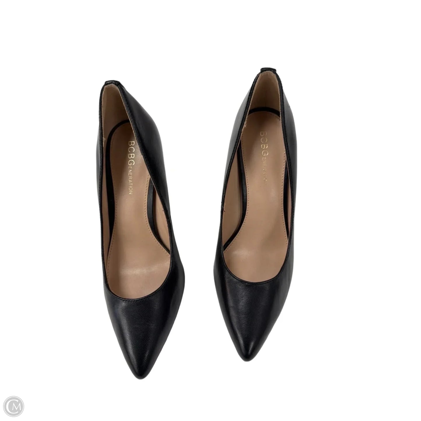 Sandals Heels Stiletto By Bcbgeneration In Black, Size: 8