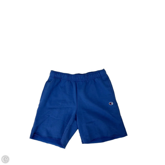 Athletic Shorts By Champion In Blue, Size: S