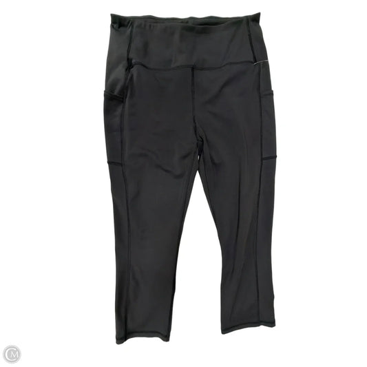 Athletic Leggings By Rbx In Black, Size: L