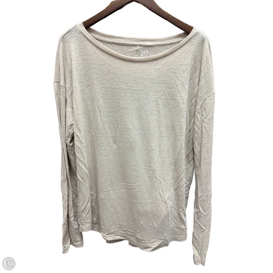 Top Long Sleeve By Gapfit In Yellow, Size: M