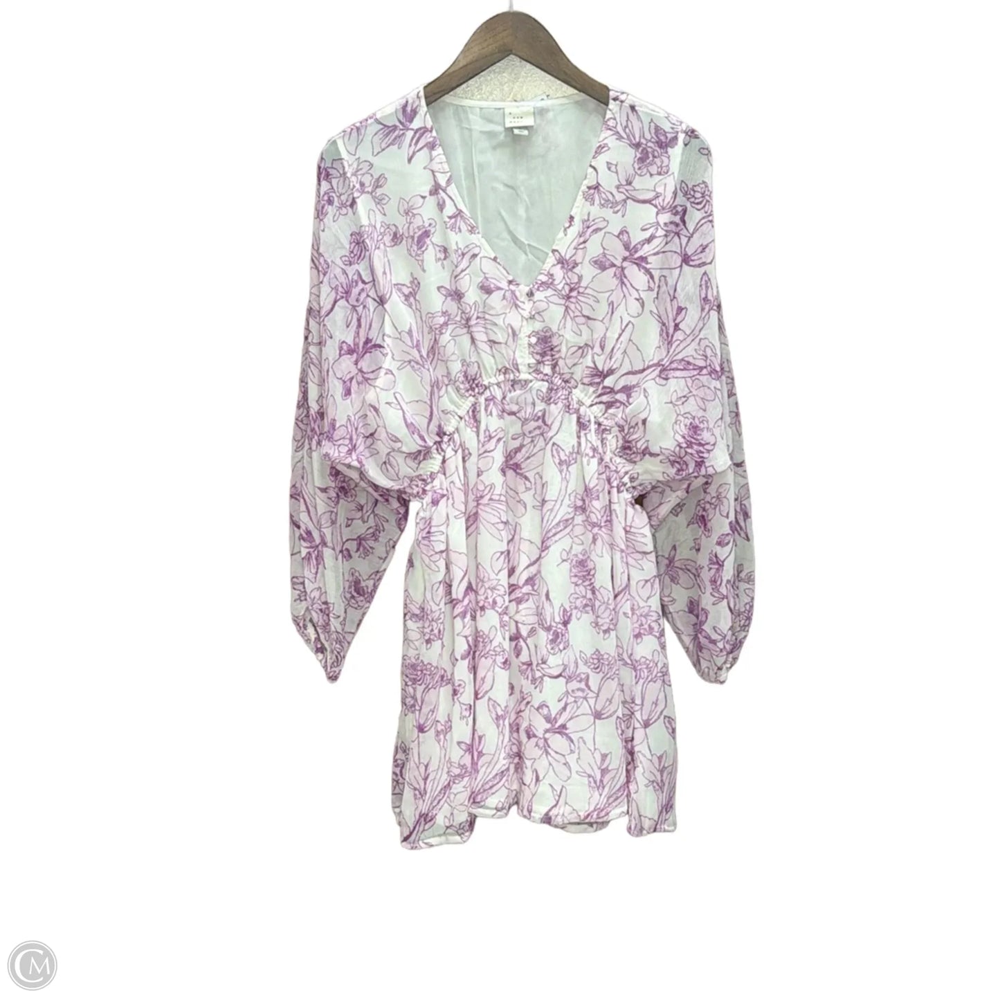 Dress Casual Short By A New Day In Purple, Size: S