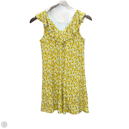 Dress Casual Short By Loft In Yellow, Size: Xsp