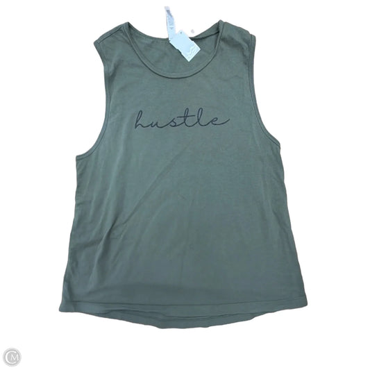 Tank Top By Bella + Canvas In Green, Size: L
