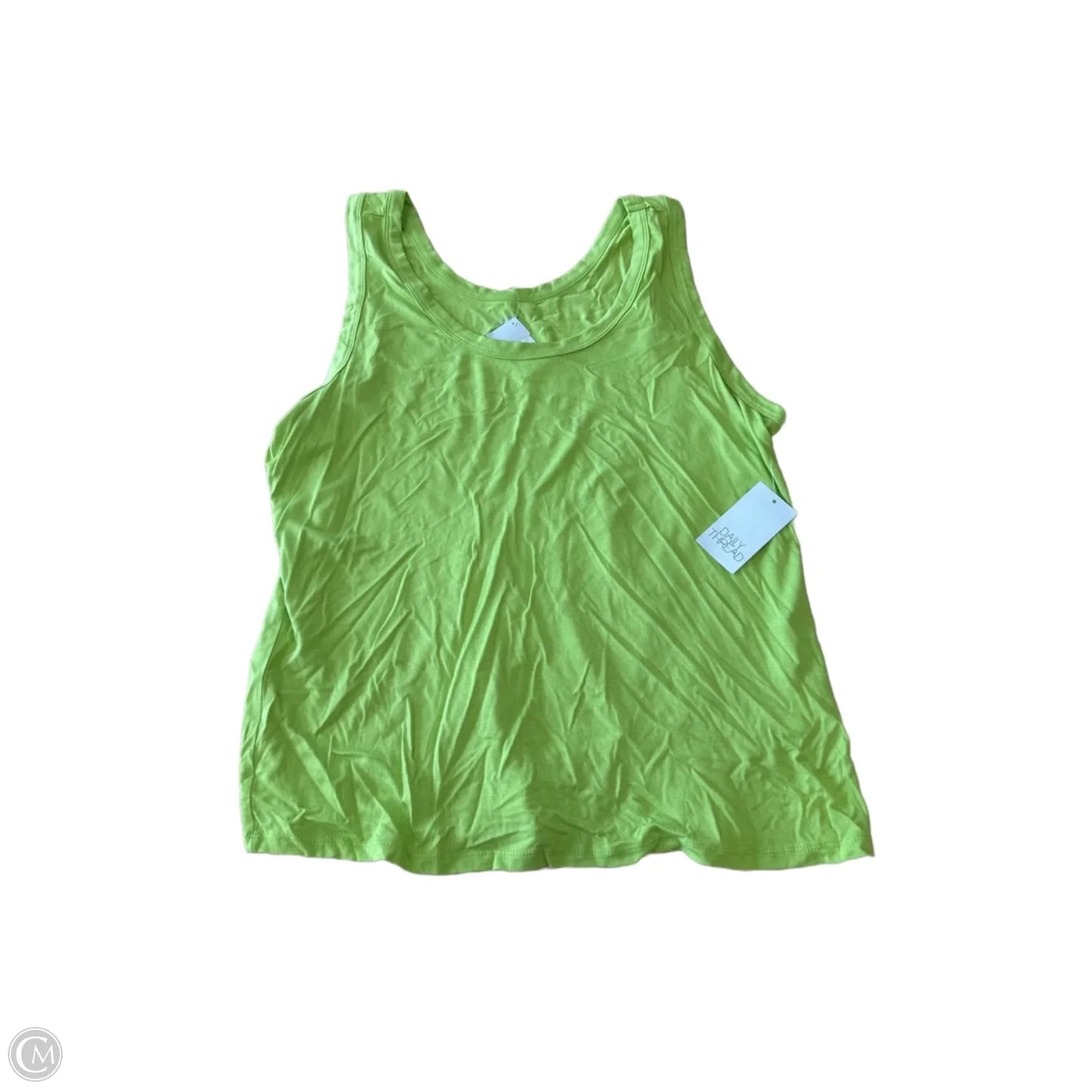 Tank Top By Daily Thread In Green, Size: M