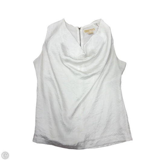 Top Sleeveless By Michael By Michael Kors In White, Size: Sp