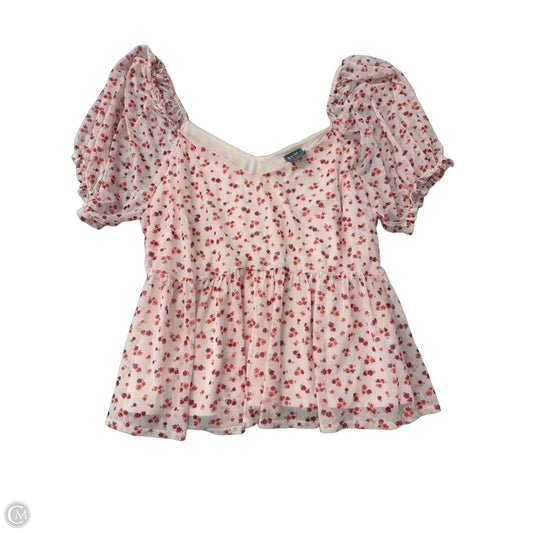 Top Short Sleeve By Arula In Pink, Size: 3x