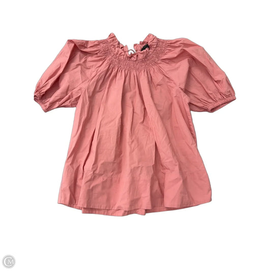 Top Short Sleeve By J. Crew In Pink, Size: S