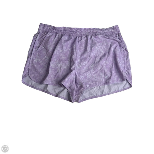 Athletic Shorts By Athletic Works In Purple, Size: Xl