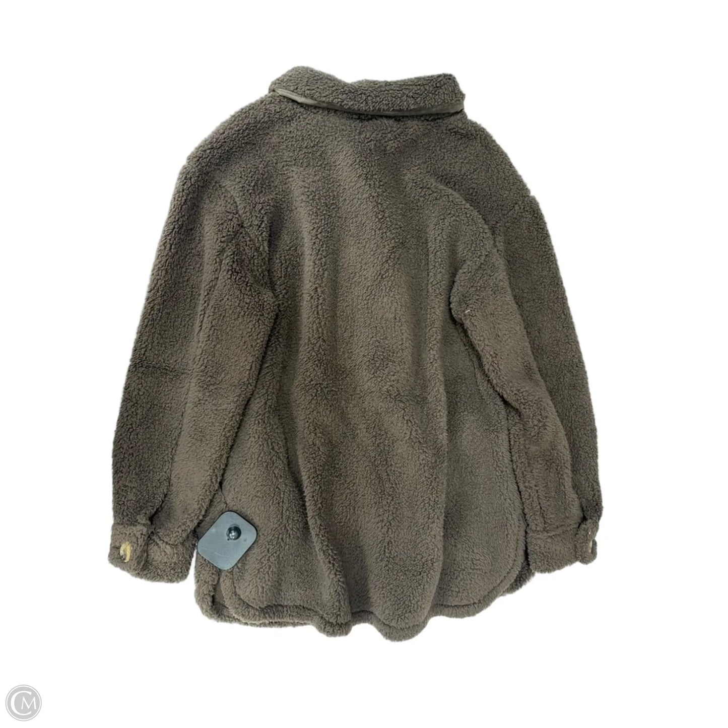 Jacket Shirt By Maurices In Brown, Size: S