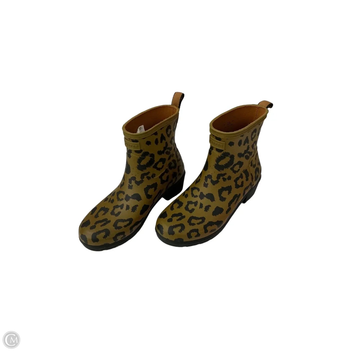 Boots Rain By Hunter In Animal Print, Size: 7