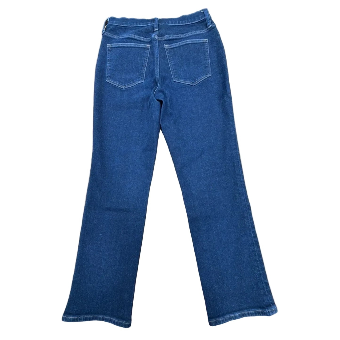 Jeans Straight By J. Crew In Blue Denim, Size: 4