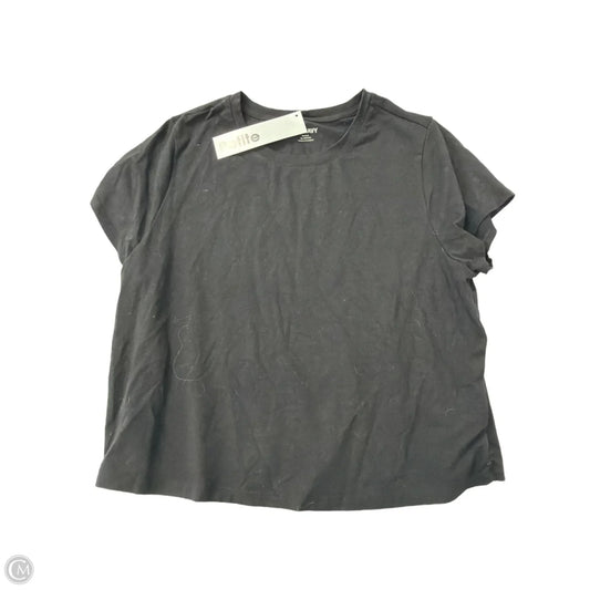 Top Short Sleeve Basic By Old Navy In Black, Size: Xlp