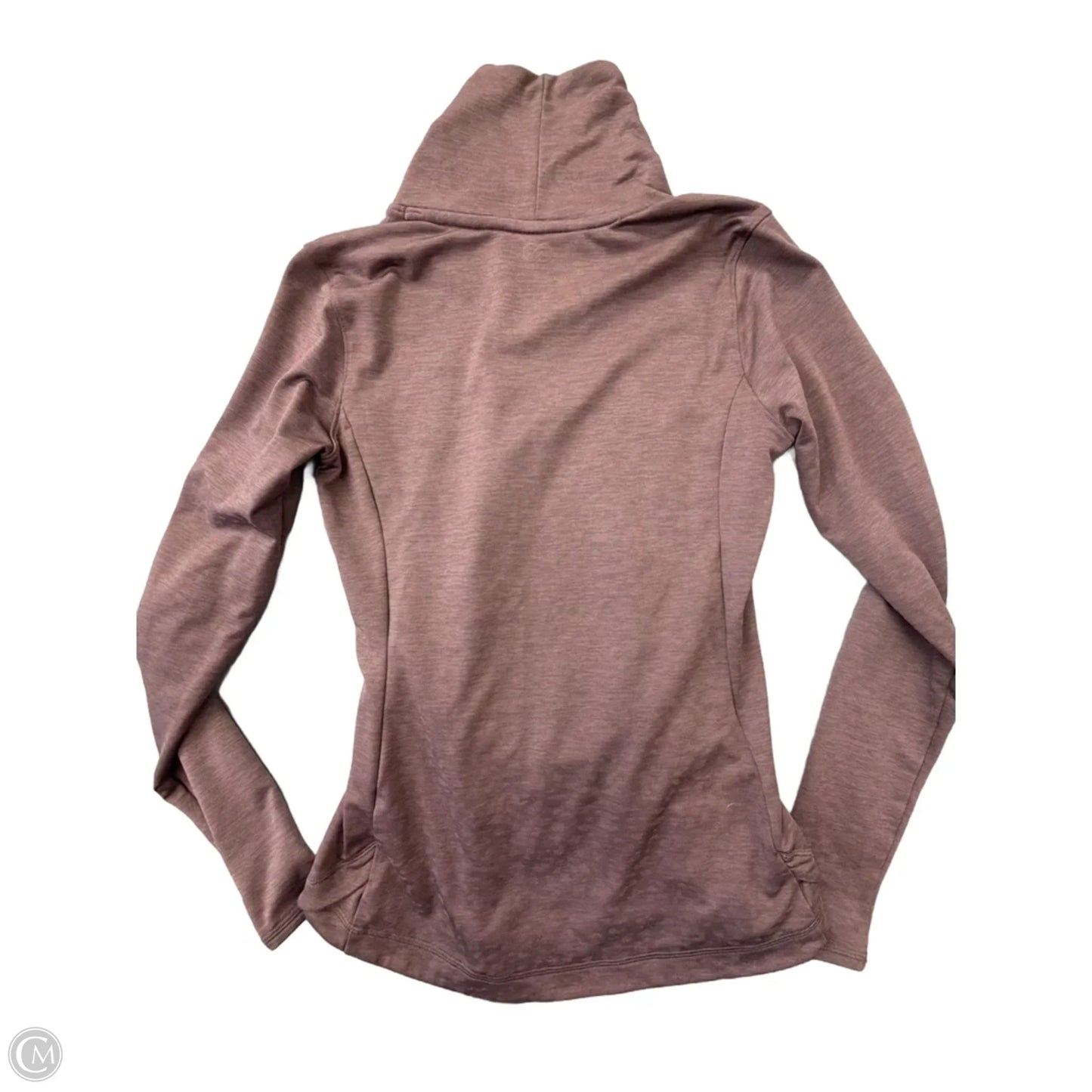 Athletic Top Long Sleeve Collar By Calia In Purple, Size: S