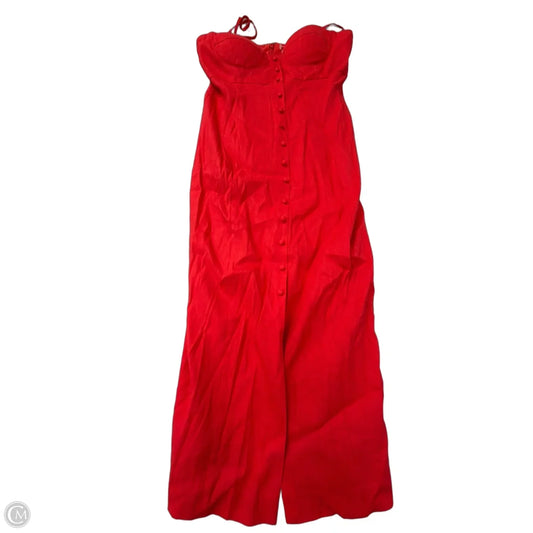 Dress Casual Midi By Antonio Melani In Red, Size: M