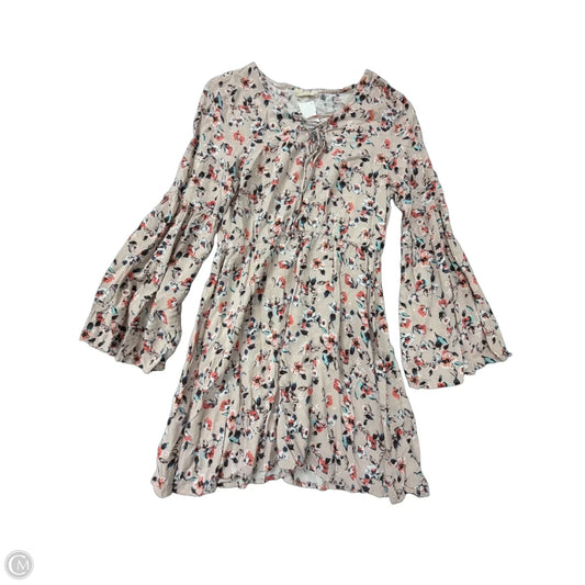 Dress Casual Short By Freebird In Floral Print, Size: L