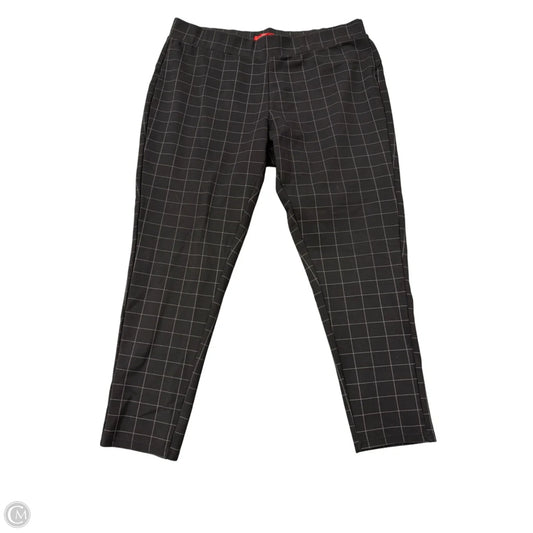 Pants Leggings By Maze In Black & Grey, Size: 26