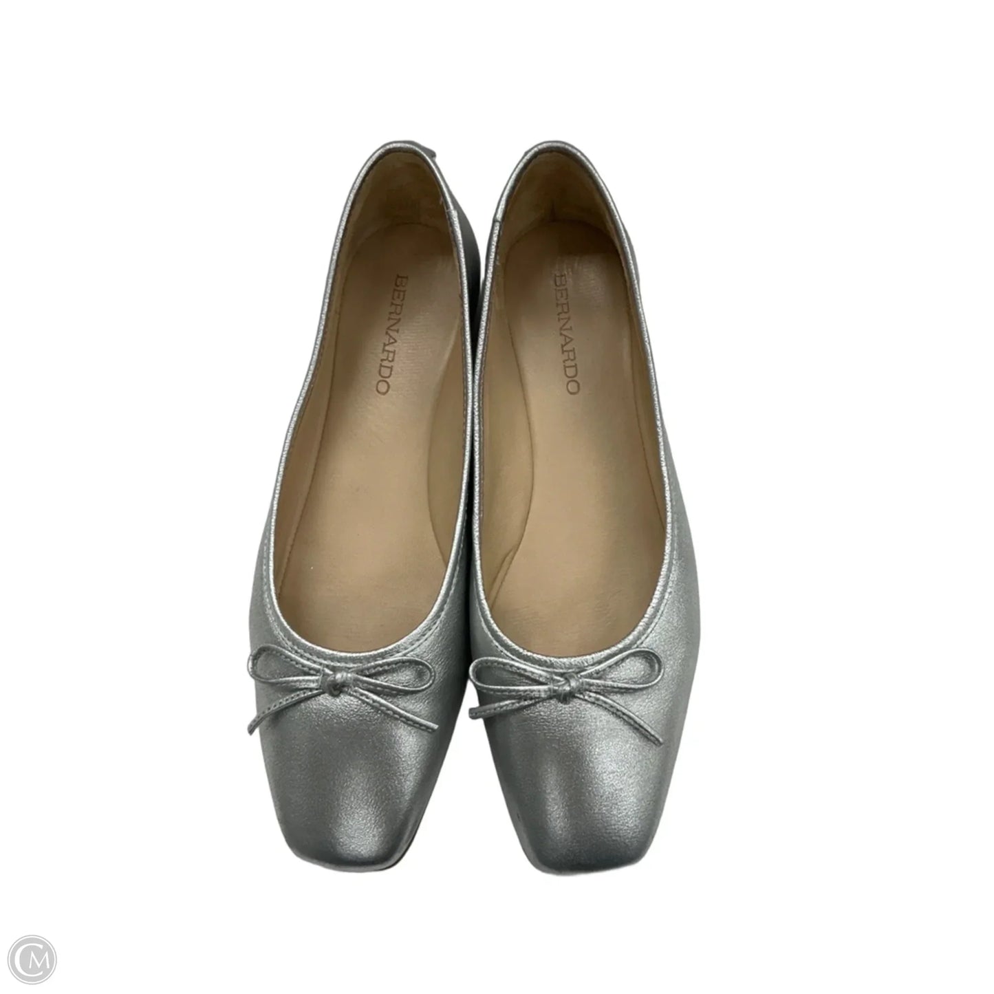Shoes Flats By Bernardo In Silver, Size: 7.5