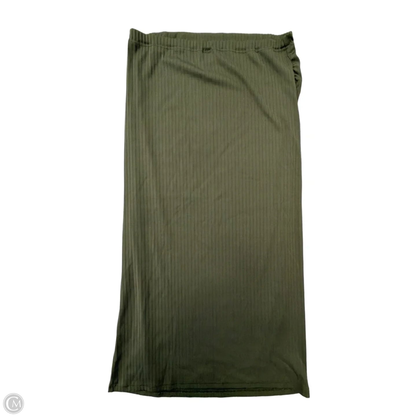Skirt Maxi By Shein In Green, Size: 1x