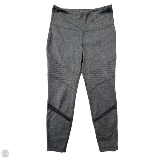Athletic Leggings By Old Navy In Grey, Size: L