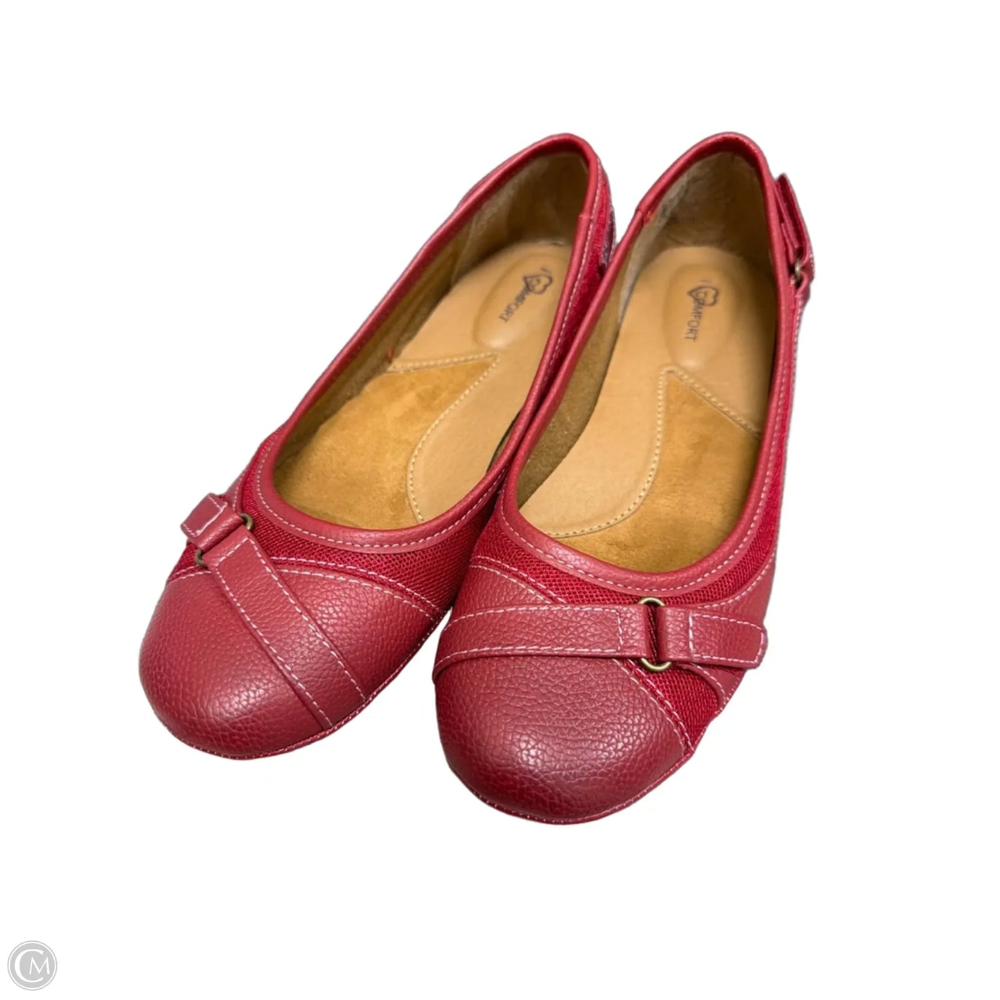 Shoes Flats By I Love Comfort In Red, Size: 6.5