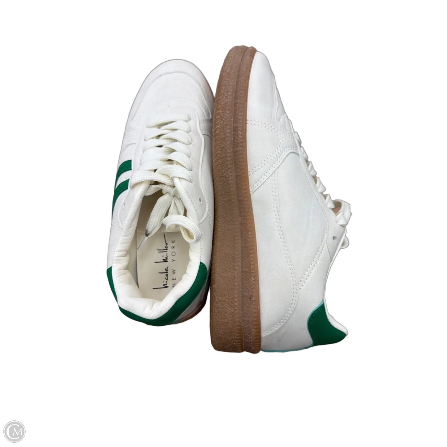 Shoes Sneakers By Nicole Miller In Cream, Size: 8
