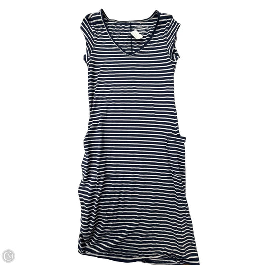 Dress Casual Midi By Toad & Co In Striped Pattern, Size: M