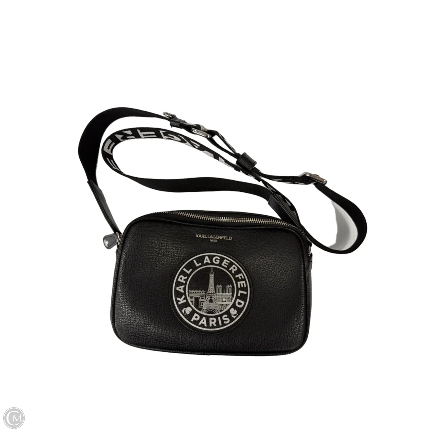 Crossbody Designer By Karl Lagerfeld, Size: Small