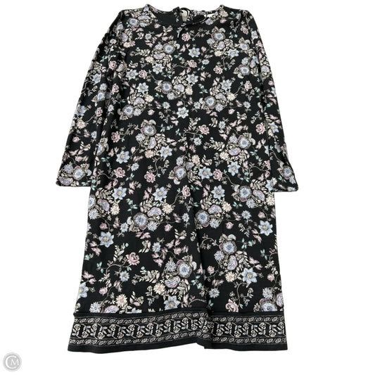 Dress Casual Midi By J. Jill In Floral Print, Size: M