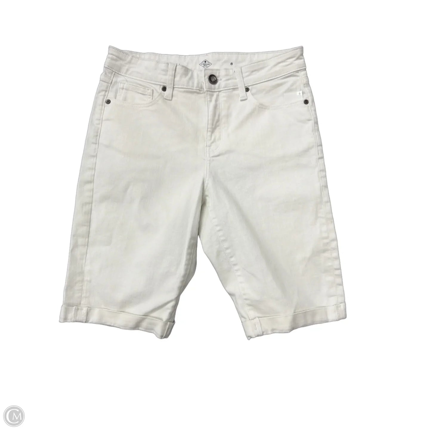Shorts By St Johns Bay In White, Size: 8