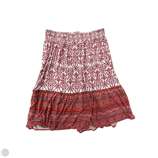 Skirt Midi By St Johns Bay In Multi-colored, Size: S