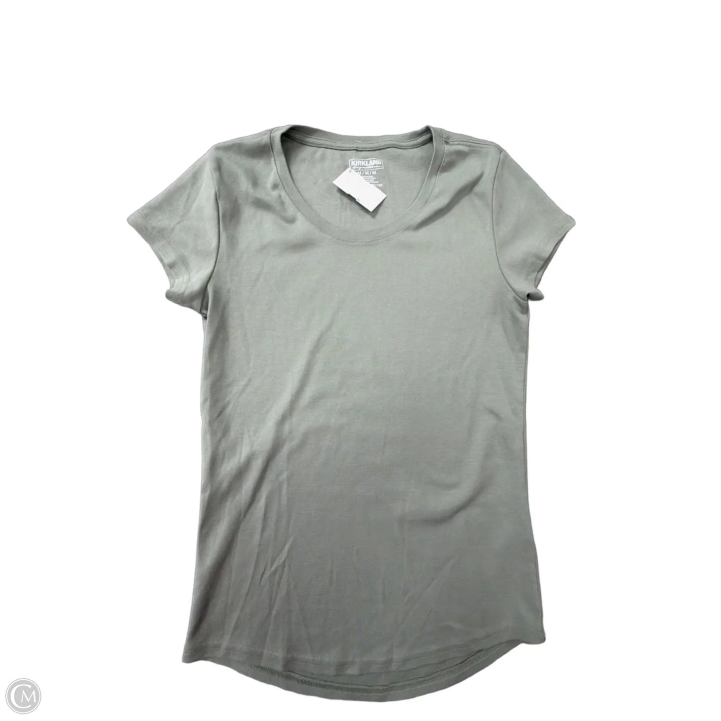 Top Short Sleeve Basic By Kirkland In Green, Size: M