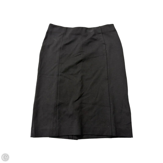 Skirt Midi By Ann Taylor In Black, Size: S