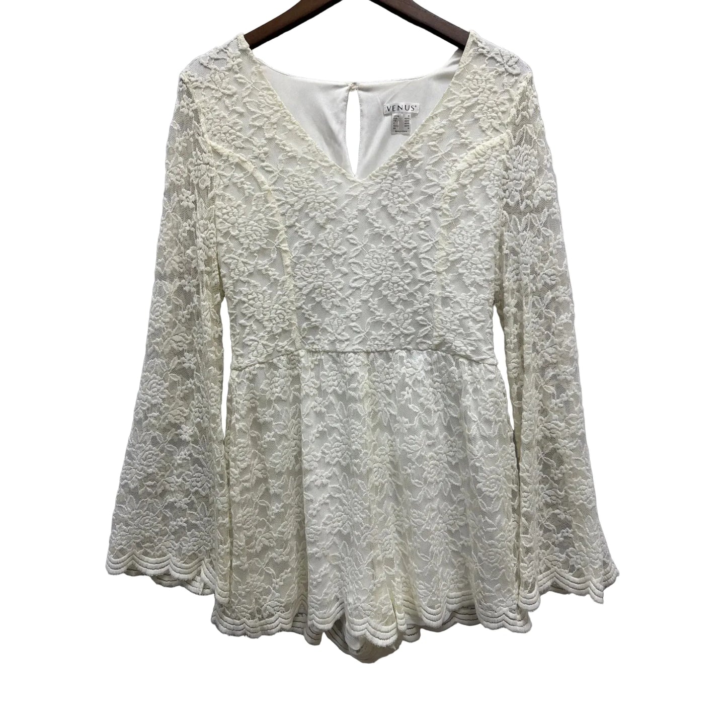 Romper By Venus In Cream, Size: M