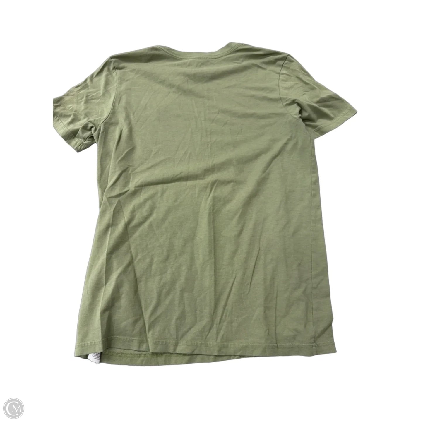 Top Short Sleeve By Adidas In Green, Size: L