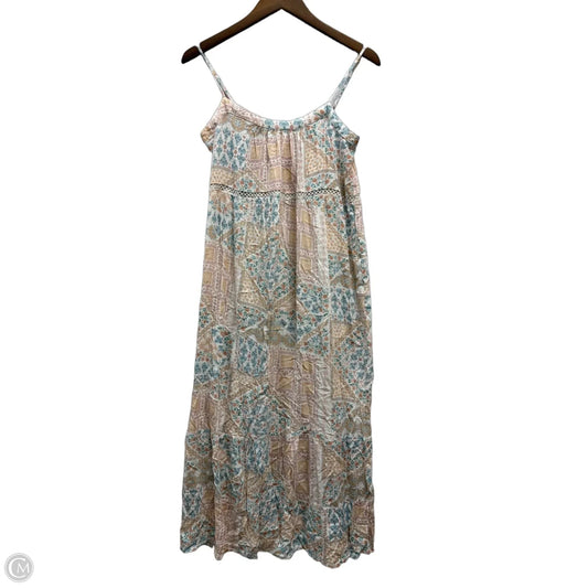 Dress Casual Maxi By Pink Rose In Multi-colored, Size: M