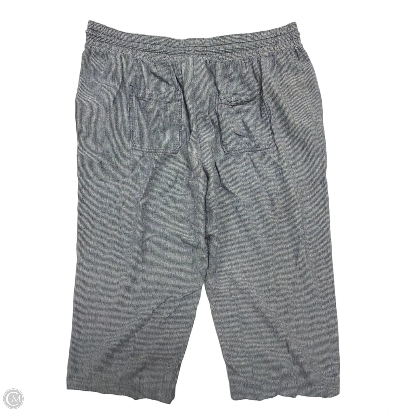 Pants Cropped By Lane Bryant In Blue, Size: 20