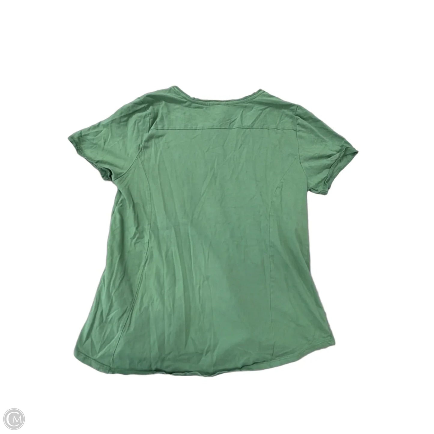 Top Short Sleeve By Clothes Mentor In Green, Size: M