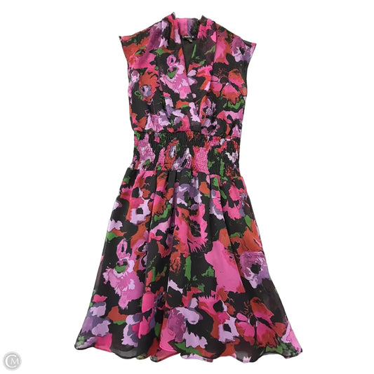 Dress Casual Short By Allen B In Floral Print, Size: S