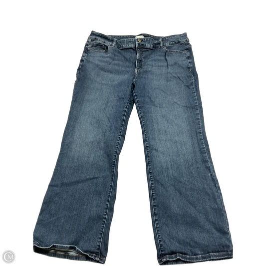 Jeans Boot Cut By Lane Bryant In Blue Denim, Size: 26
