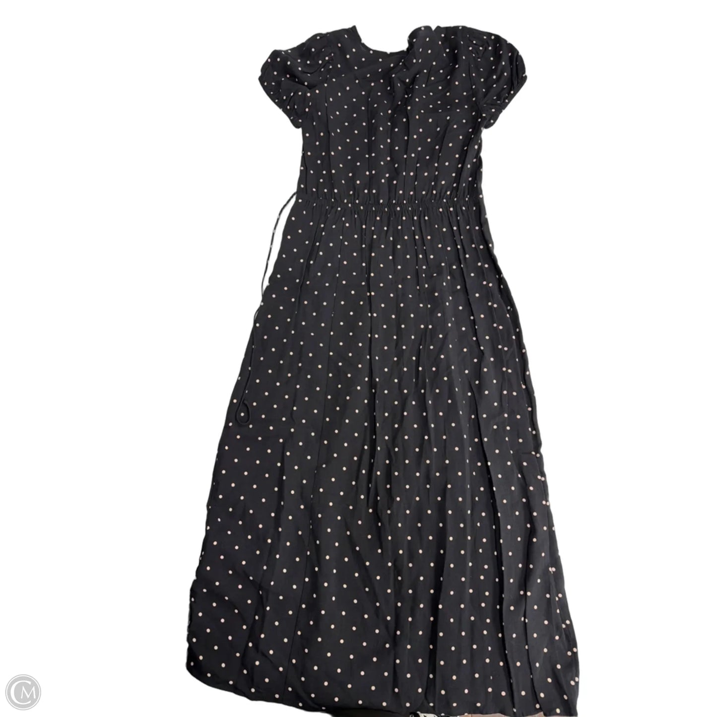 Dress Casual Midi By Express In Polkadot Pattern, Size: Xs