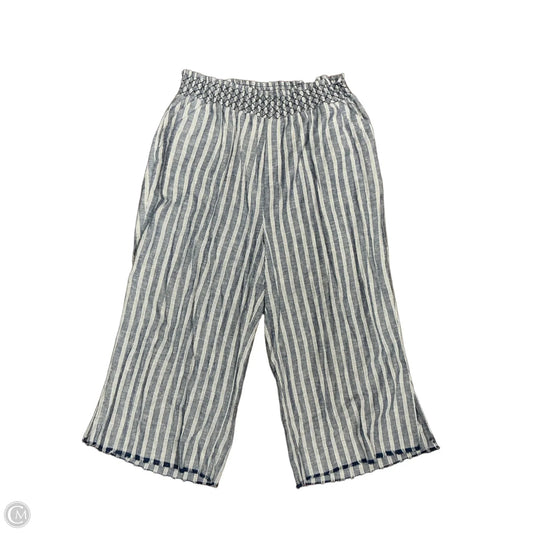 Pants Cropped By Clothes Mentor In Striped Pattern, Size: 22