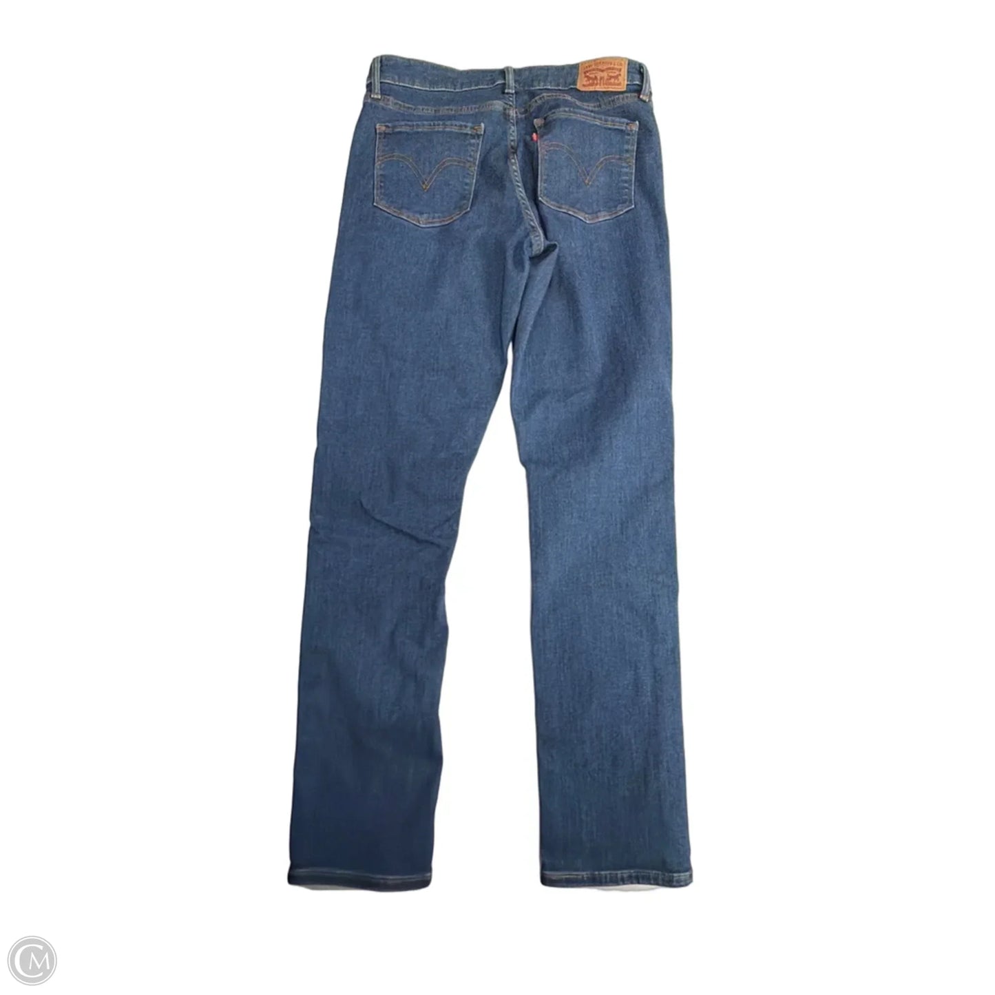 Jeans Skinny By Levis In Blue Denim, Size: 10