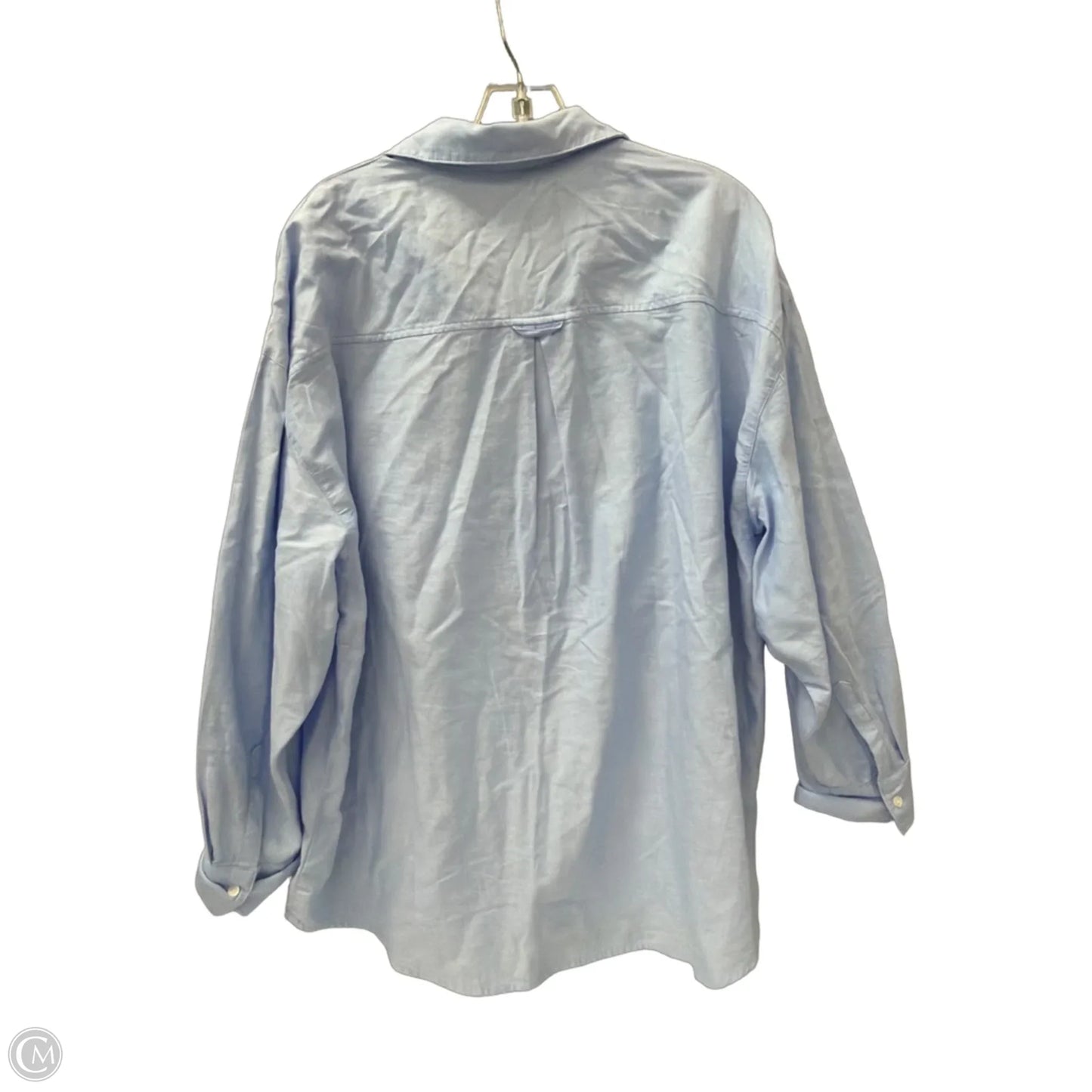 Top Long Sleeve By Old Navy In Blue, Size: L