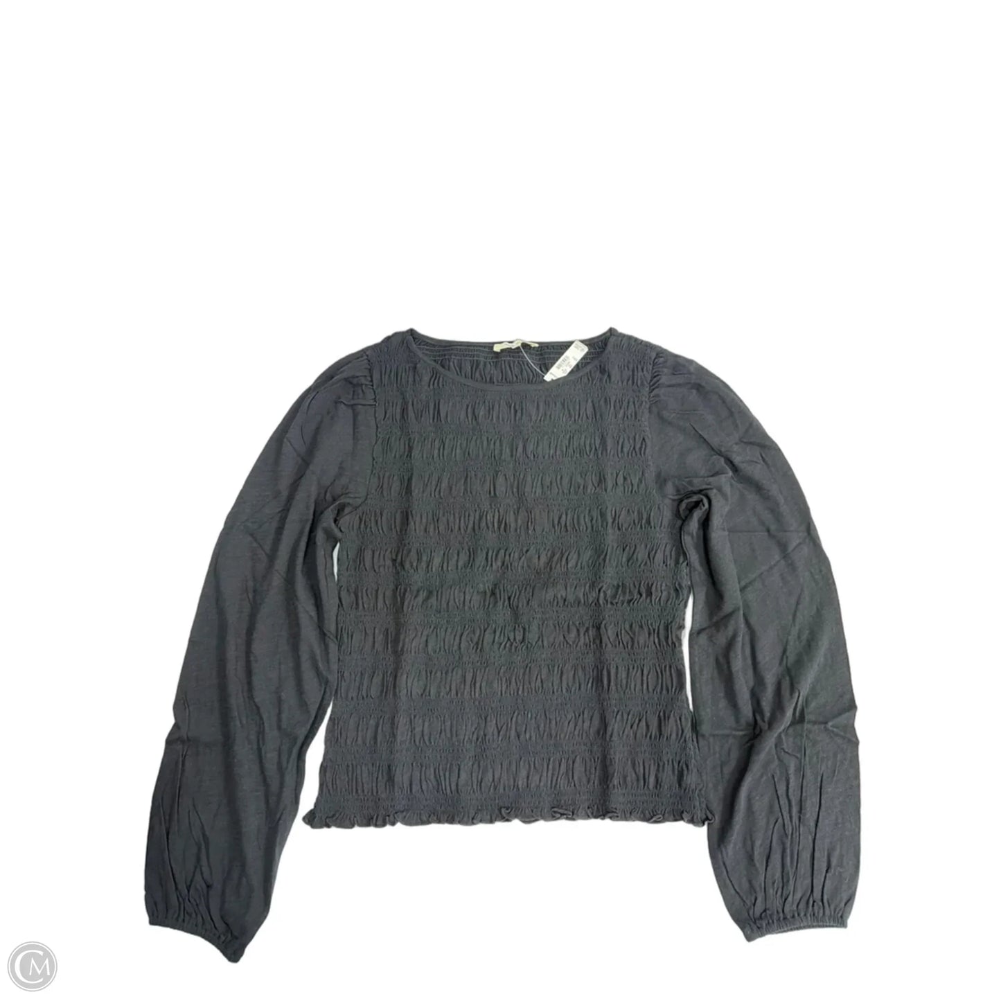 Top Long Sleeve By Madewell In Black, Size: M