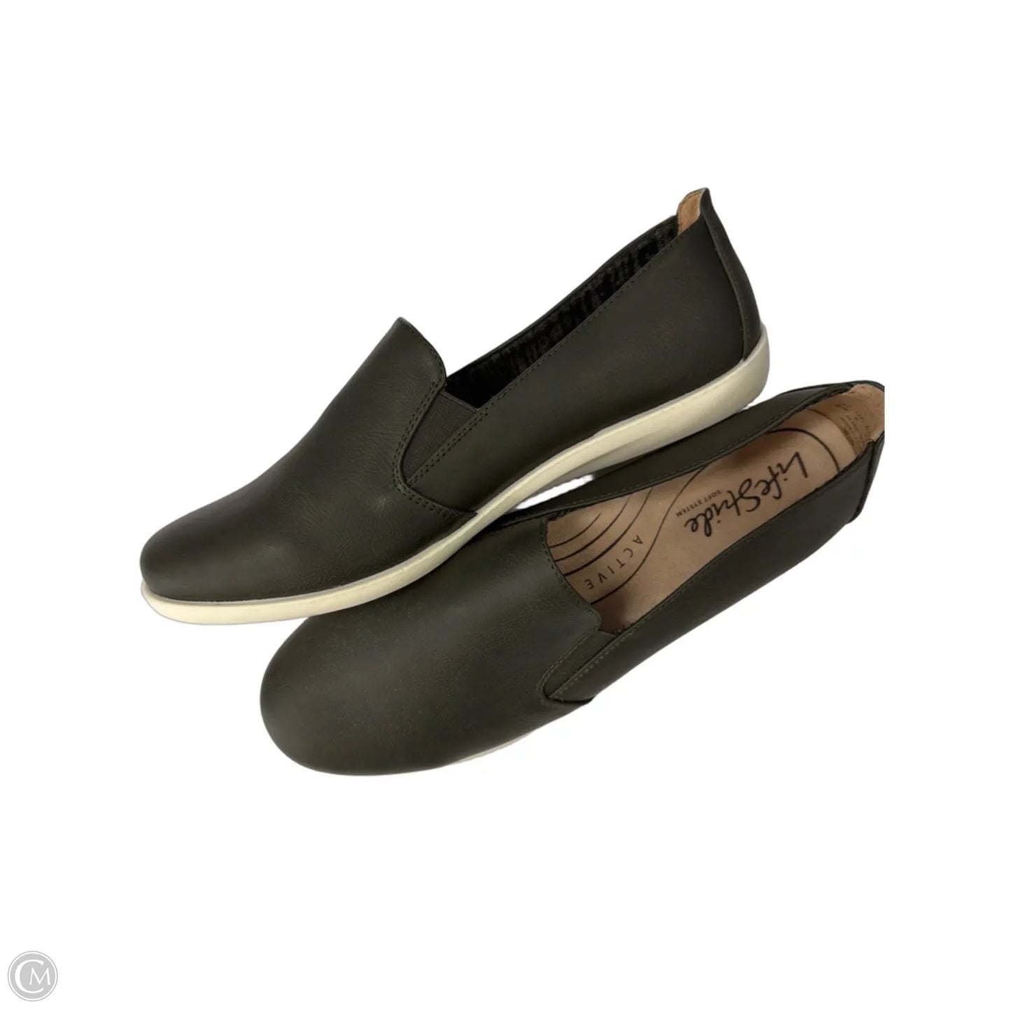 Shoes Flats By Life Stride In Green, Size: 9